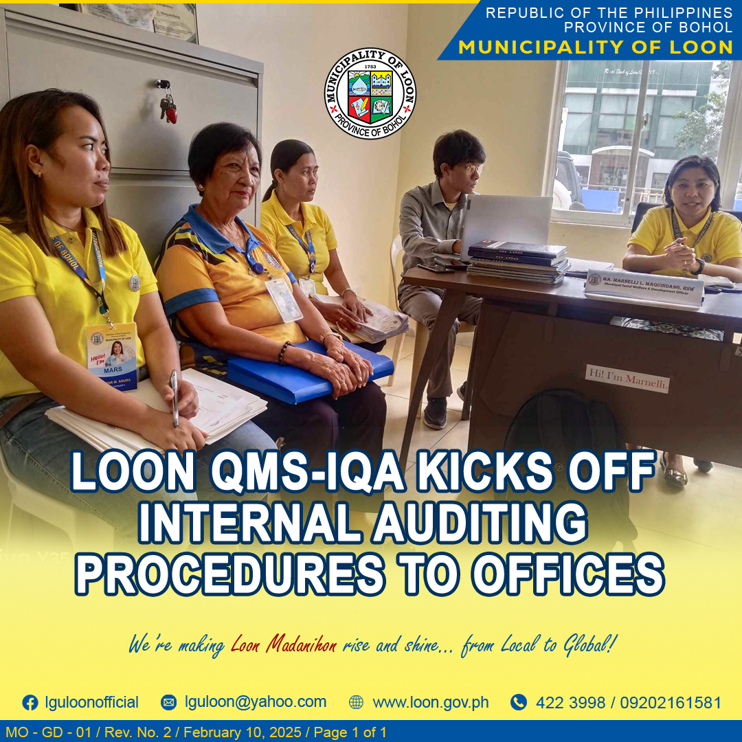 Loon QMS-IQA Kicks Off IQA Procedures to Offices